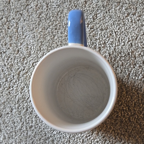 Debi Hron Gibson 4 Cats Kittens chasing bird Coffee Tea Cup Mug 4”  2014 - Picture 5 of 5